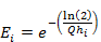 Volatile Knowledge Decay Equation